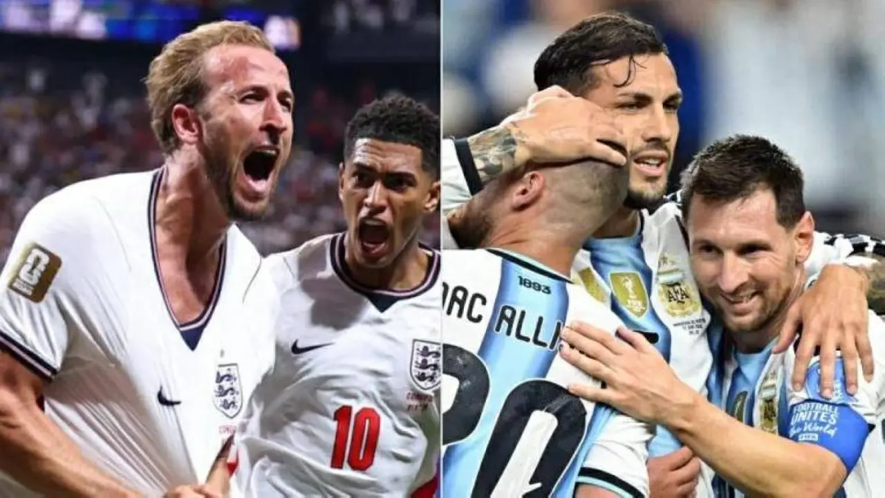 القنوات الناقلة لمباراة الأرجنتين وإنجلترا في نصف نهائي كأس العالم